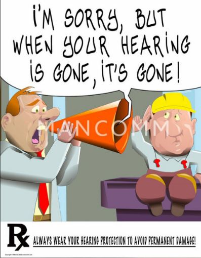 Picture of Hearing Protection Safety Poster