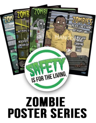 Picture of ZOMBIES Safety Poster Series - (Set of 12)