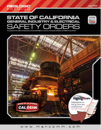 Picture of Cal/OSHA General Industry & Electrical Safety Orders (06-20)