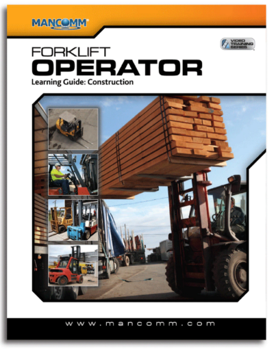Picture of Construction Forklift Operator Learning Guides - English (Pack of 5: Must have training system to purchase learning guides)