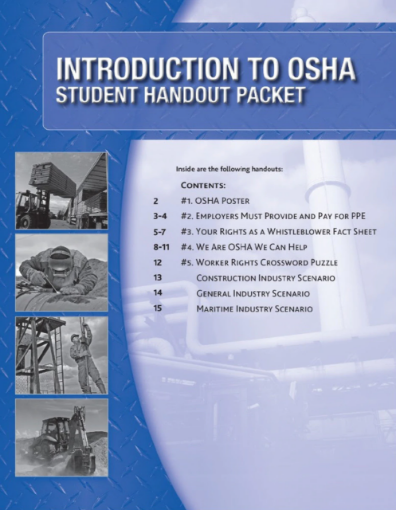 Picture of Introduction to OSHA