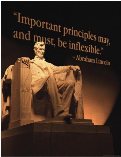 Picture of Abraham Lincoln Safety Poster