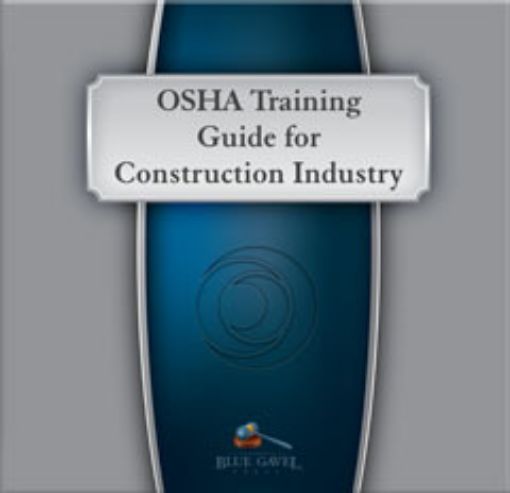Picture of OSHA Training Guide - Construction - 11th Ed. - 31st Year