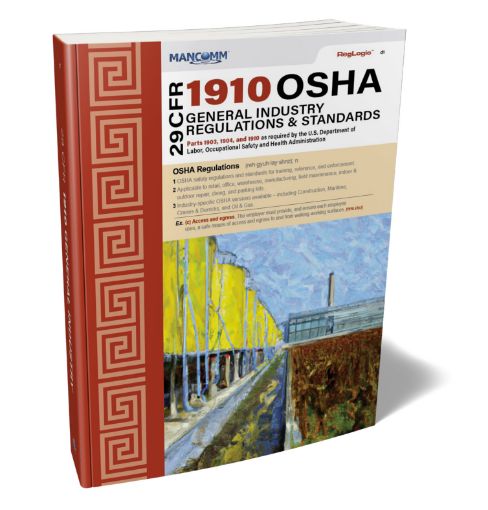 Picture of 29 CFR 1910 OSHA General Industry Regulations & Standards d1 - January 2023