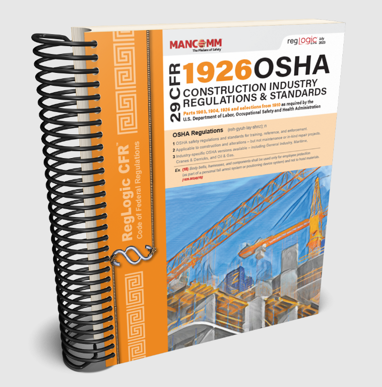 29 CFR 1926 OSHA Construction Industry Regulations & Standards