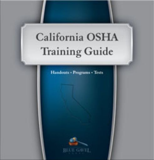 Picture of CAL/OSHA TRAINING GUIDE - 17TH ED. - 31ST YEAR