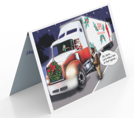 Picture of Holiday Card - DOT Santa