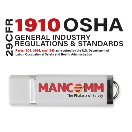 Picture of 29 CFR 1910 OSHA General Industry Regulations & Standards USB